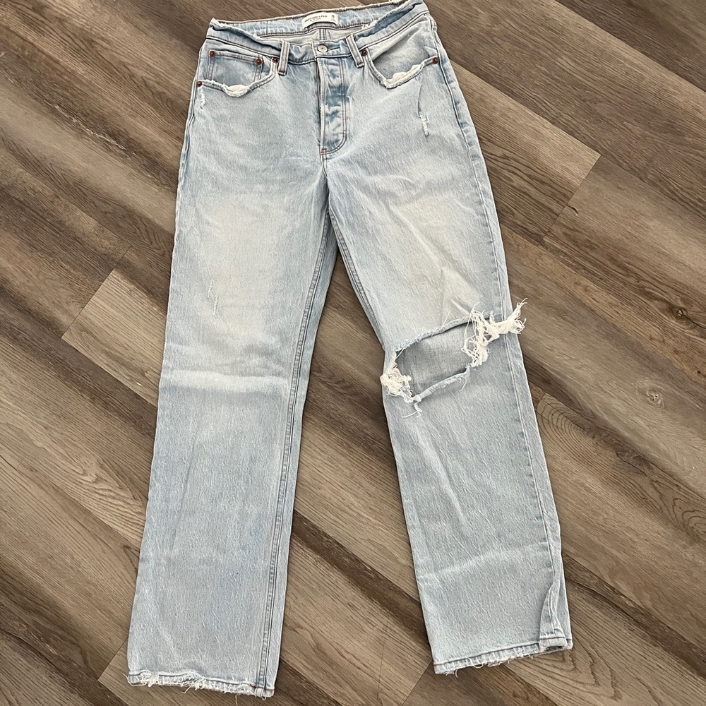 Abercrombie & Fitch- 90s jeans baggy low rise